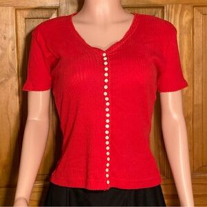NWOT Vintage One Step Up Top Size S